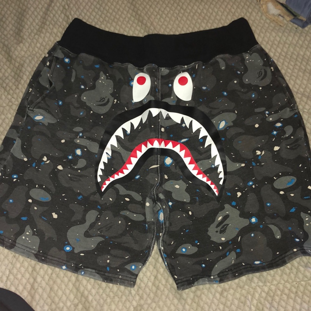 Bape shorts space camp size xl